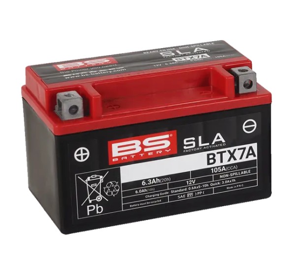 BS BATTERY Batterien für SYM MIO 50 2005-2024