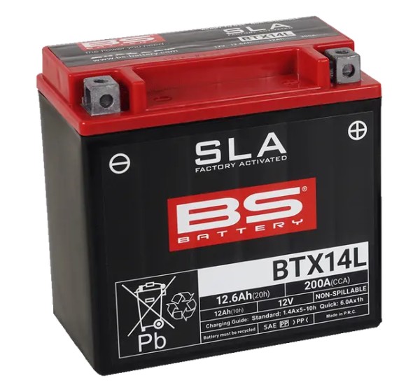 BS BATTERY Batterien für Harley Davidson XL 1200 C 2004-2019