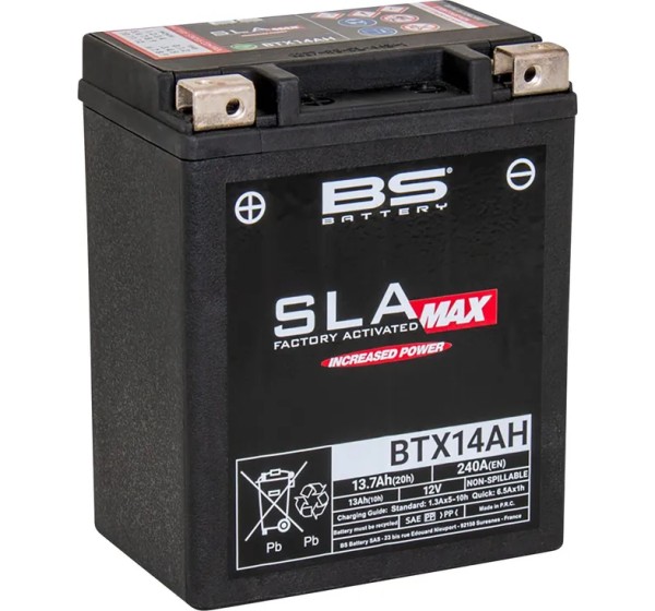 BS BATTERY Batterien für ARCTIC CAT (TEXTRON) 400 4X4 1998-2010
