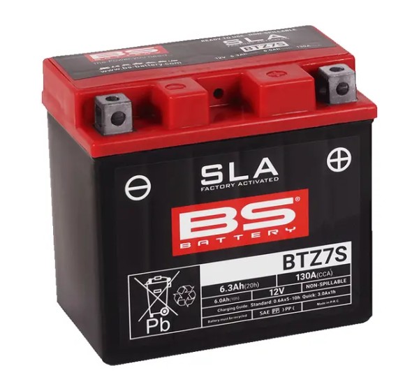 BS BATTERY Batterien - BATTERY BS BTZ7S SLA