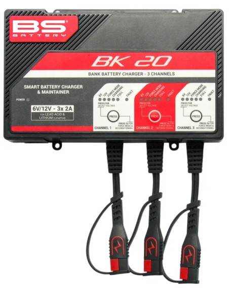 BS BATTERY Ladegeräte - Einbaubeispiel