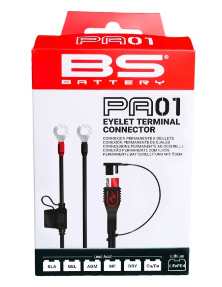 BS BATTERY Wartungs-Teile - Einbaubeispiel