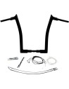 1-1/2" EZ Install Lenker-Kit mit Spitzem Top