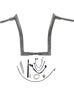 1-1/2" EZ Install Lenker-Kit mit Spitzem Top