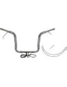 EZ Install Kabelgebundenes 1-1/2" Rundlenker-Kit