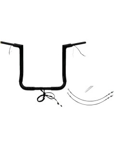 EZ Install Kabelsatz für 1-1/2" Flat Top Lenker