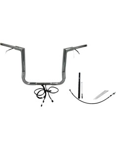 EZ Install Kabelsatz für 1-1/2" Flat Top Lenker