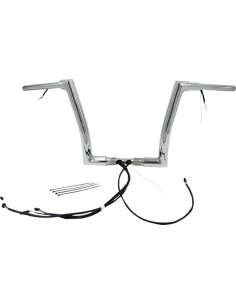 EZ Install Kabelsatz für 1-1/2" Flat Top Lenker