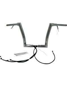 EZ Install Kabelsatz für 1-1/2" Flat Top Lenker