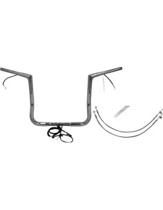 EZ Install Kabelbaum 1-1/4" Flat Top Lenker-Kit
