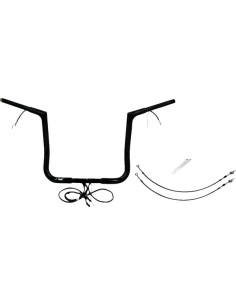 EZ Install Kabelbaum 1-1/4" Flat Top Lenker-Kit