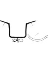 EZ Install Kabelbaum 1-1/4" Flat Top Lenker-Kit