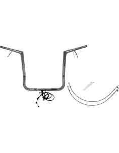EZ Install Kabelbaum 1-1/4" Flat Top Lenker-Kit