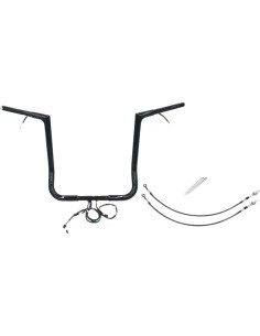 EZ Install Kabelbaum 1-1/4" Flat Top Lenker-Kit