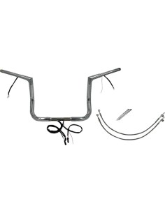 EZ Install Kabelbaum 1-1/4" Flat Top Lenker-Kit