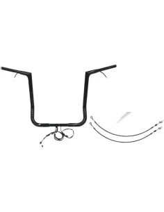 EZ Install Kabelbaum 1-1/4" Flat Top Lenker-Kit