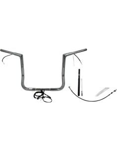 EZ Install Kabelbaum 1-1/4" Flat Top Lenker-Kit