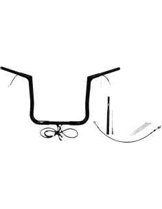 EZ Install Kabelbaum 1-1/4" Flat Top Lenker-Kit