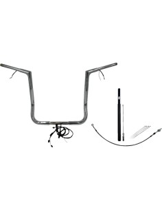 EZ Install Kabelbaum 1-1/4" Flat Top Lenker-Kit