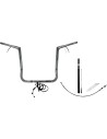 EZ Install Kabelbaum 1-1/4" Flat Top Lenker-Kit