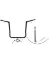 EZ Install Kabelbaum 1-1/4" Flat Top Lenker-Kit