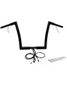 EZ Install Kabelbaum 1-1/4" Flat Top Lenker-Kit