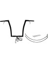 EZ Install Kabelbaum 1-1/4" Flat Top Lenker-Kit