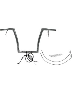 EZ Install Kabelbaum 1-1/4" Flat Top Lenker-Kit