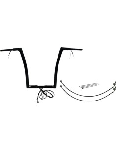 EZ Install Kabelbaum 1-1/4" Flat Top Lenker-Kit