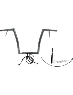 EZ Install Kabelbaum 1-1/4" Flat Top Lenker-Kit