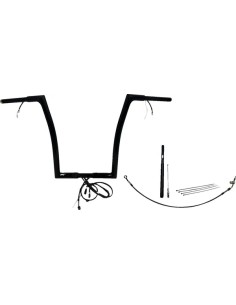 EZ Install Kabelbaum 1-1/4" Flat Top Lenker-Kit