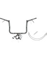 EZ Install Kabelgebundenes 1-1/4" Lenker-Kit mit spitzem...