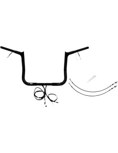 EZ Install Kabelgebundenes 1-1/4" Lenker-Kit mit spitzem...