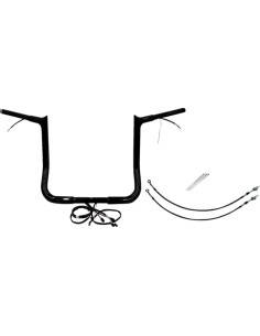 EZ Install Kabelgebundenes 1-1/4" Lenker-Kit mit spitzem...