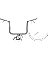 EZ Install Kabelgebundenes 1-1/4" Lenker-Kit mit spitzem...