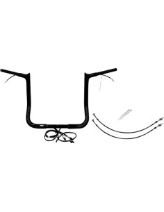 EZ Install Kabelgebundenes 1-1/4" Lenker-Kit mit spitzem...