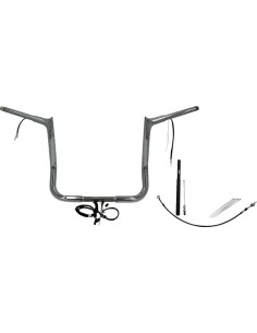 EZ Install Kabelgebundenes 1-1/4" Lenker-Kit mit spitzem...