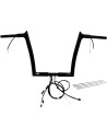 EZ Install Kabelgebundenes 1-1/4" Lenker-Kit mit spitzem...