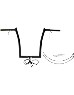 EZ Install Kabelgebundenes 1-1/4" Lenker-Kit mit spitzem...