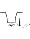 EZ Install Kabelgebundenes 1-1/4" Lenker-Kit mit spitzem...