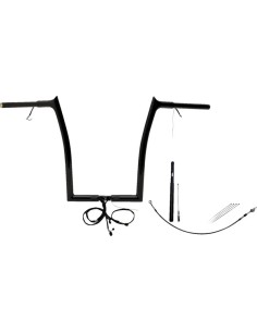EZ Install Kabelgebundenes 1-1/4" Lenker-Kit mit spitzem...