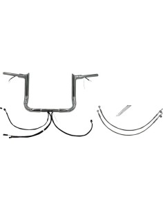 EZ Install Kabelgebundenes 1-1/2" Lenker-Kit mit Spitzem Top