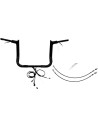 EZ Install Kabelgebundenes 1-1/2" Lenker-Kit mit Spitzem Top