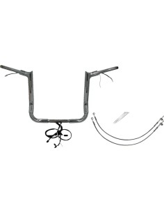 EZ Install Kabelgebundenes 1-1/2" Lenker-Kit mit Spitzem Top