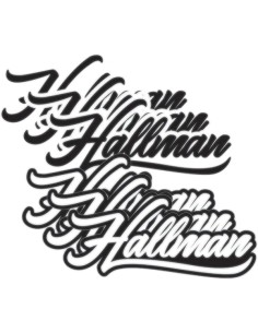 Hallman-Stickerbogen