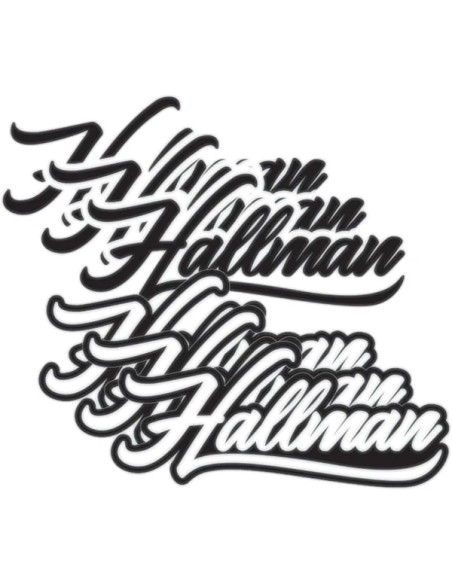 THOR-HALLMAN Dekorsätze & Aufkleber - DECAL HALLMAN ORIGNAL 6PK