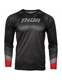THOR MX MTB JERSEY ASSIST SCHWARZ/GRAU