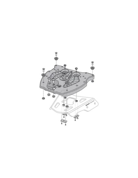 SW-MOTECH Montagematerial & Zubehör für DUCATI MULTISTRADA 1200 S ABS 2010-2017