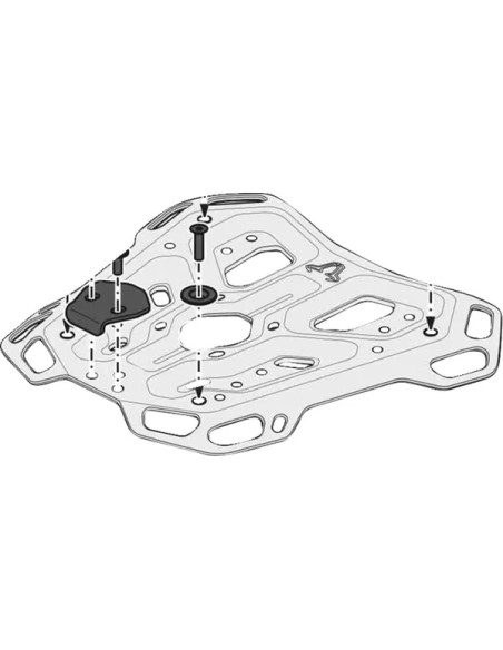 SW-MOTECH Gepäckträger - Detailansicht