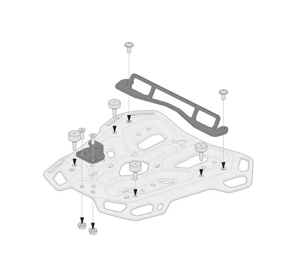 SW-MOTECH Montagematerial & Zubehör - Detailansicht